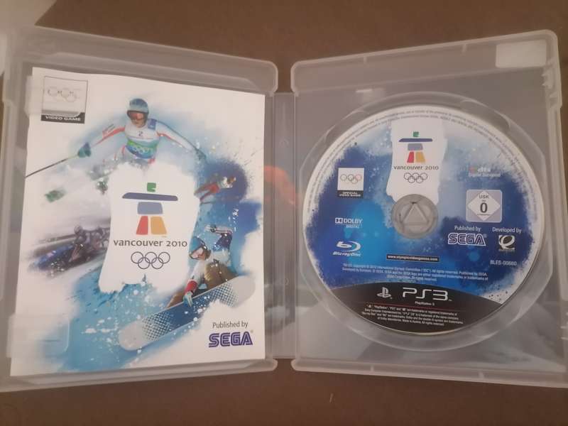 Vancouver 2010 PAL Playstation 3 - WITH BOOKLET - NEAR MINT