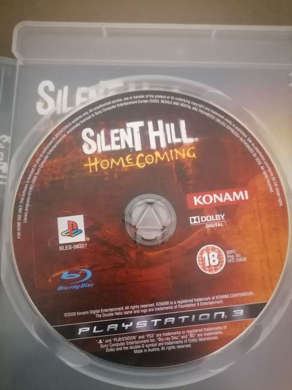 Silent Hill Homecoming PAL Playstation 3 - NO BOOKLET - NEAR MINT