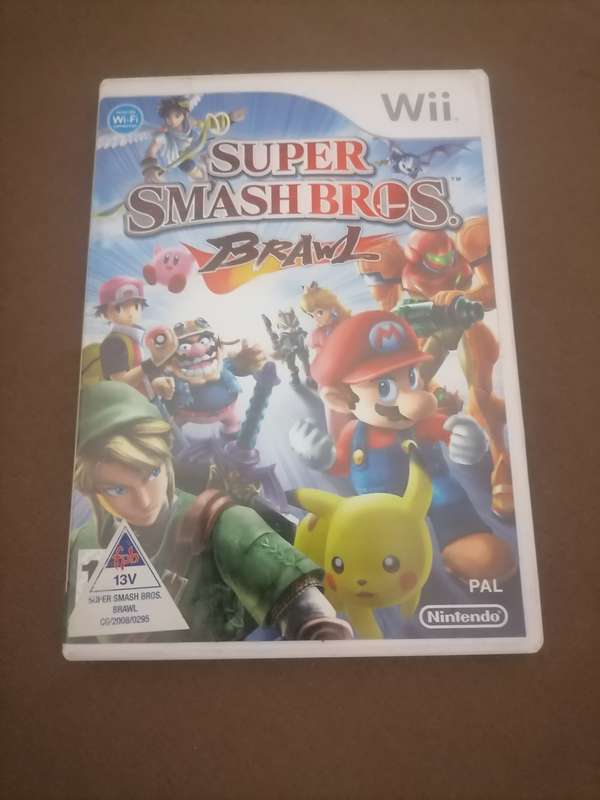 Super Smash Bros. Brawl PAL Wii - WITH BOOKLET - NEAR MINT