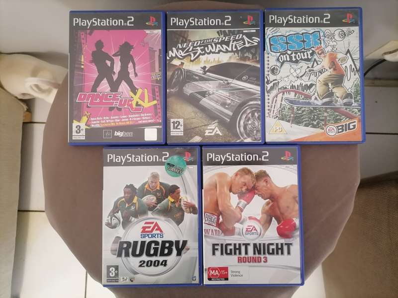 5 X PS2 GAME BUNDLE