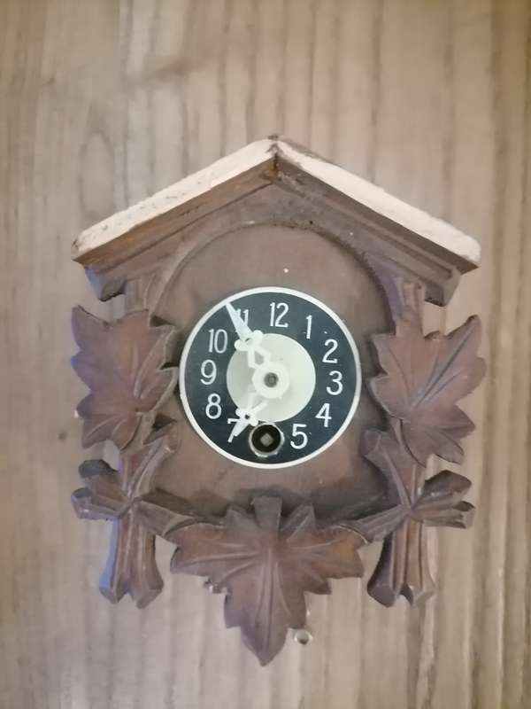 Small Cuckoo Clock - NO Key - AS IS
