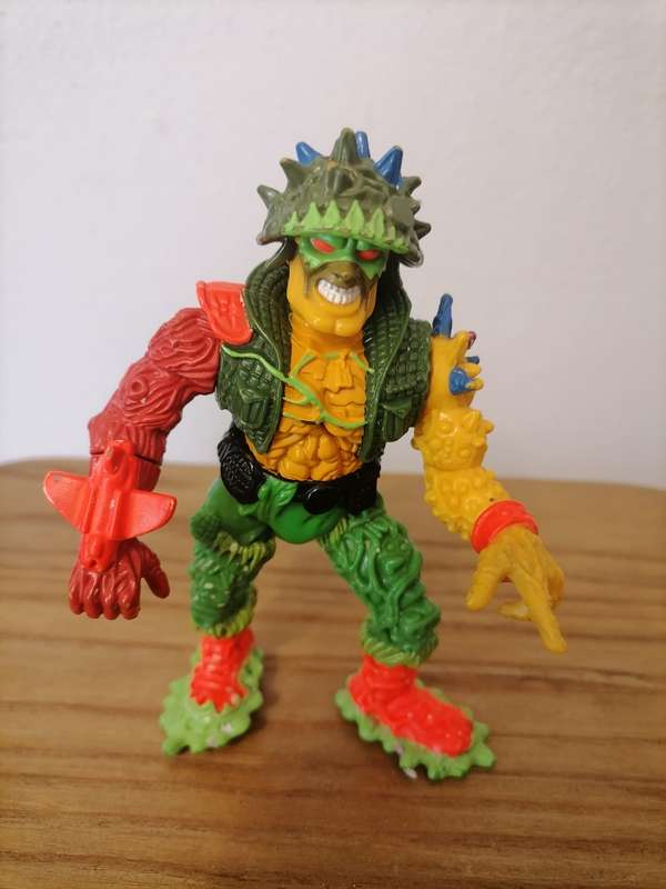 VINTAGE 1991 90s PLAYMATES TOYS TOXIC CRUSADERS MAJOR DISASTER 5" ACTION Figure VERY GOOD CONDITION