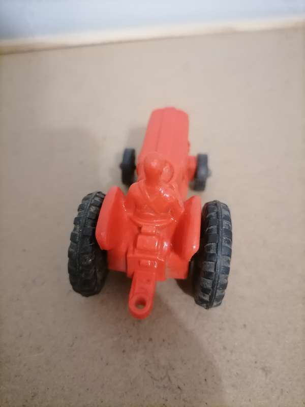 1950s Vintage Tomte Laerdal Stavanger Norway Vintage Toy Tractor Vinyl Rubber 3