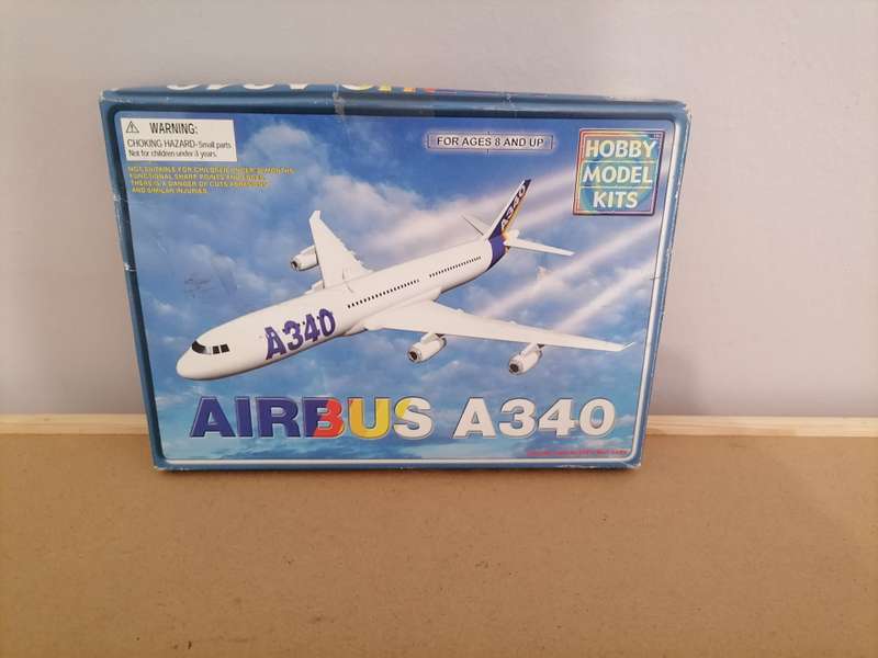 Silver Corn Model kits (~early 2000s late 90s) - AIRBUS A340 - BRAND NEW