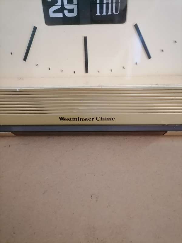 Vintage 1970,'s - Citizen Quartz - Westminster Chime - Wall Clock - 100% WORKING - NO CRACKS