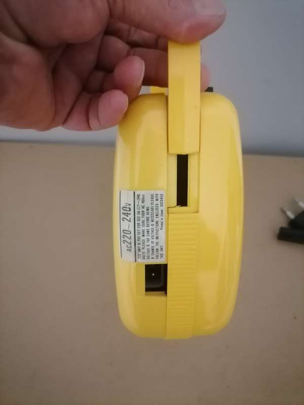 1970's Vintage National Panasonic Take n' Tape RQ-711S Portable Cassette Player/Recorder Yellow