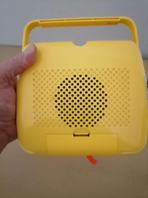 1970's Vintage National Panasonic Take n' Tape RQ-711S Portable Cassette Player/Recorder Yellow