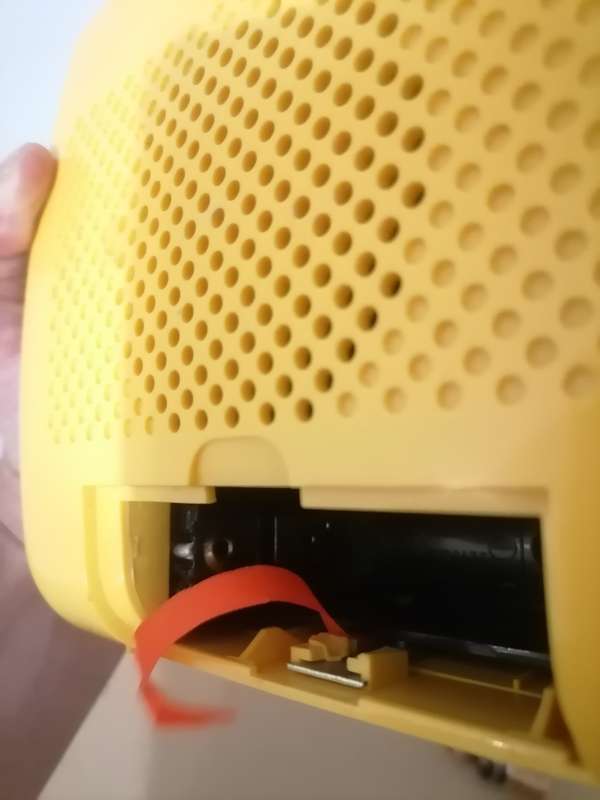 1970's Vintage National Panasonic Take n' Tape RQ-711S Portable Cassette Player/Recorder Yellow