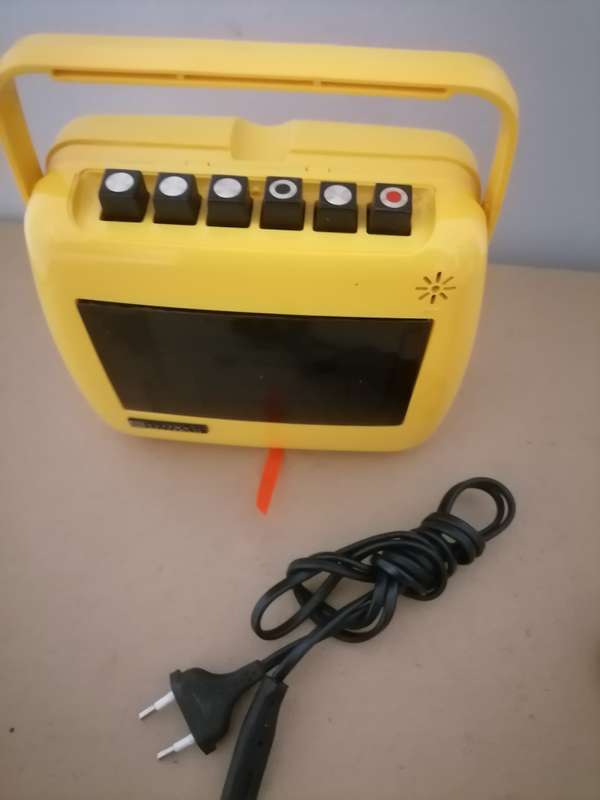 1970's Vintage National Panasonic Take n' Tape RQ-711S Portable Cassette Player/Recorder Yellow