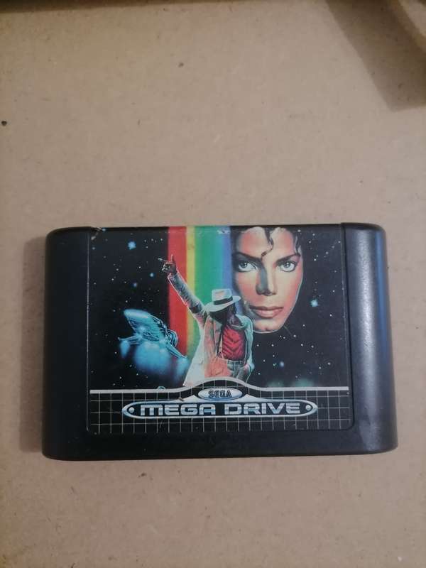 Vintage Sega mega drive michael jackson moonwalker - MADE in Japan