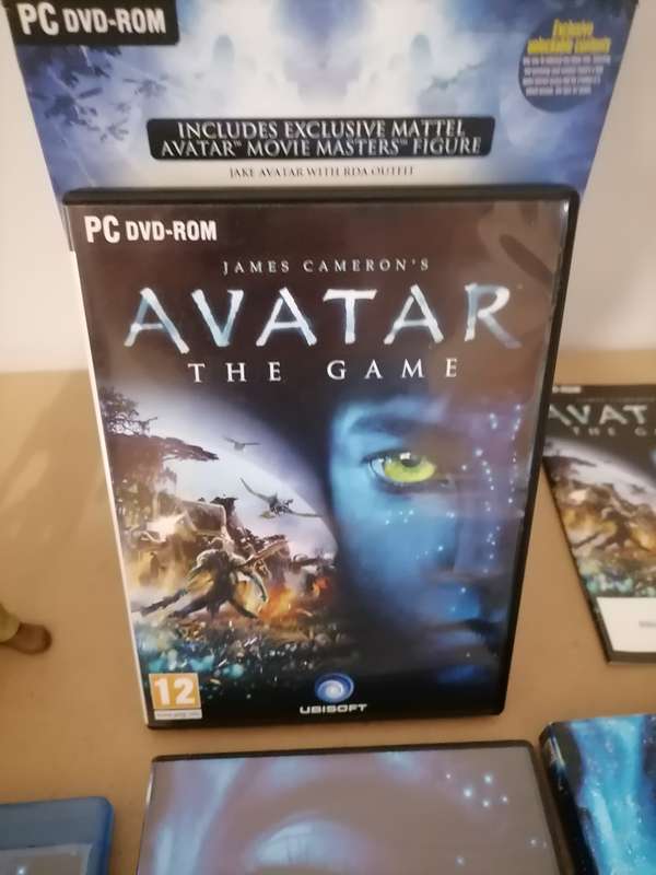 James Cameron's Avatar: The Game Collector's Edition PC Game Box Set with Figurine, Game More