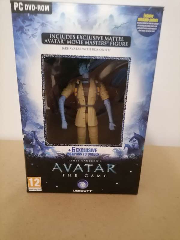James Cameron's Avatar: The Game Collector's Edition PC Game Box Set with Figurine, Game More