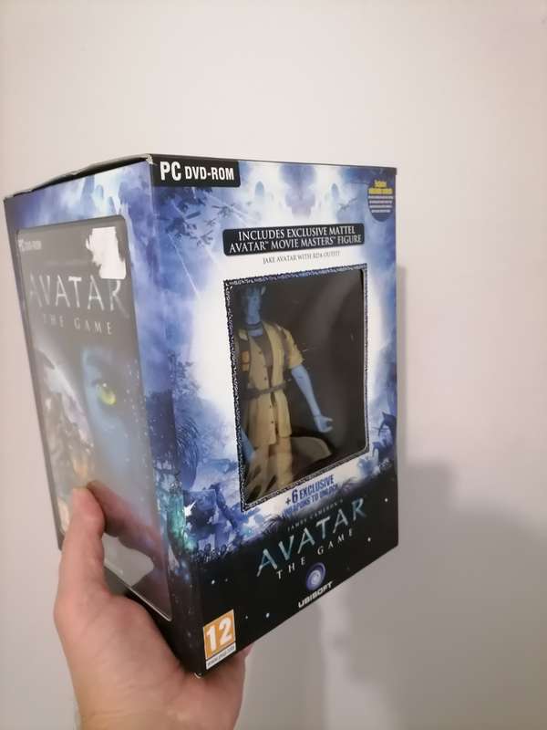 James Cameron's Avatar: The Game Collector's Edition PC Game Box Set with Figurine, Game More