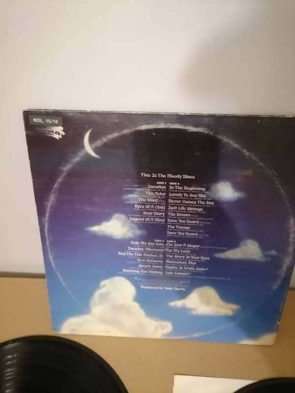This is the Moody Blues 2 x LP - NDL. 15/16 - NEAR MINT CONDITION