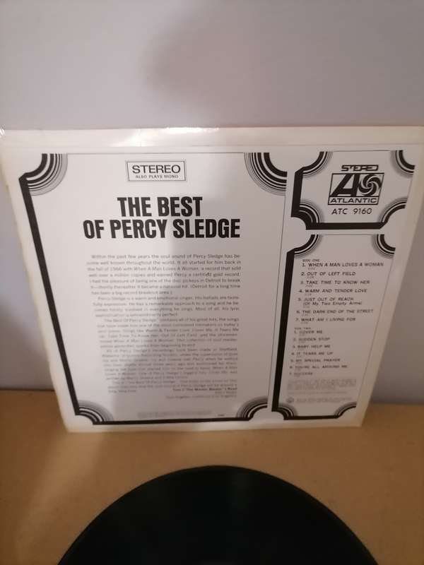 The best of Percy Sledge - AT 9160 - LP - NEAR MINT CONDITION