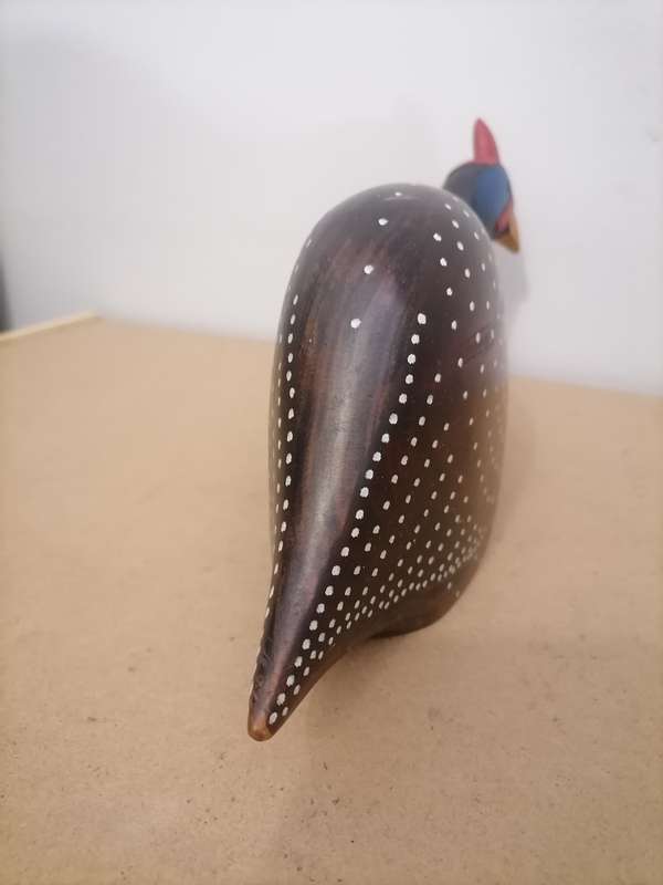 Feathers of Knysna Crowned Guinea Fowl 192B - Tarentaal  - 650/975 - Limited Edition - AMAZING
