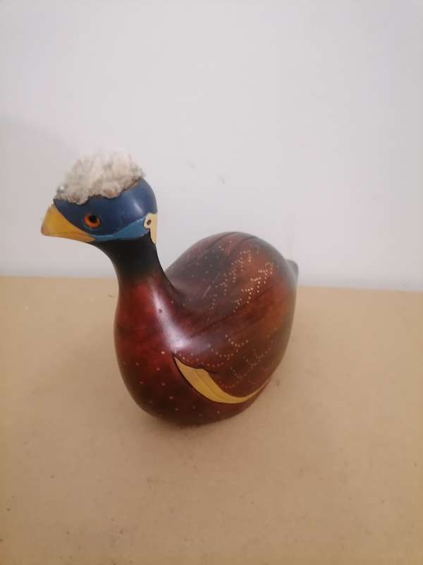 Feathers of Knysna Crested Guinea Fowl 193 - Kuifkop Tarentaal - 211/975B - Limited Edition - AMAZIN