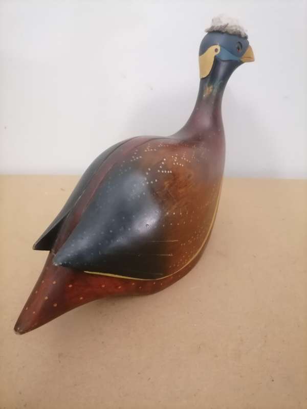 Feathers of Knysna Crested Guinea Fowl 193 - Kuifkop Tarentaal - 211/975B - Limited Edition - AMAZIN