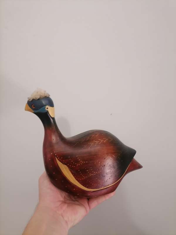 Feathers of Knysna Crested Guinea Fowl 193 - Kuifkop Tarentaal - 211/975B - Limited Edition - AMAZIN