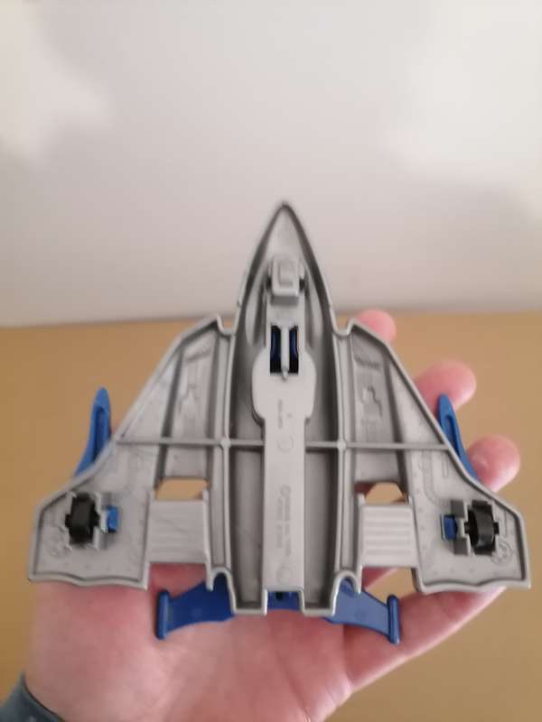 Vintage 1985 He-Man Motu Jet Sled with both missiles HEMAN - MADE IN Hong Kong
