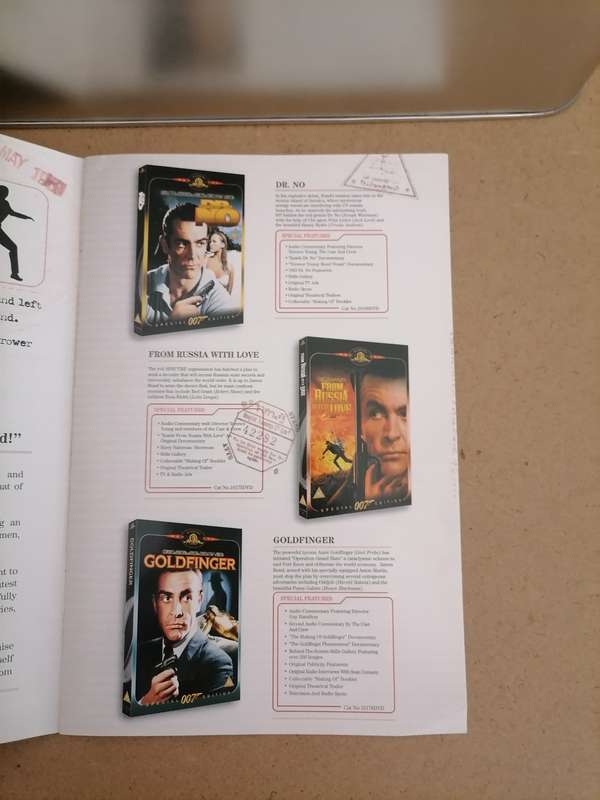 James Bond Collection-20 DVD Tin Box Set Special 007 EditionJames Bond Collection-20 DVD Tin Box Set