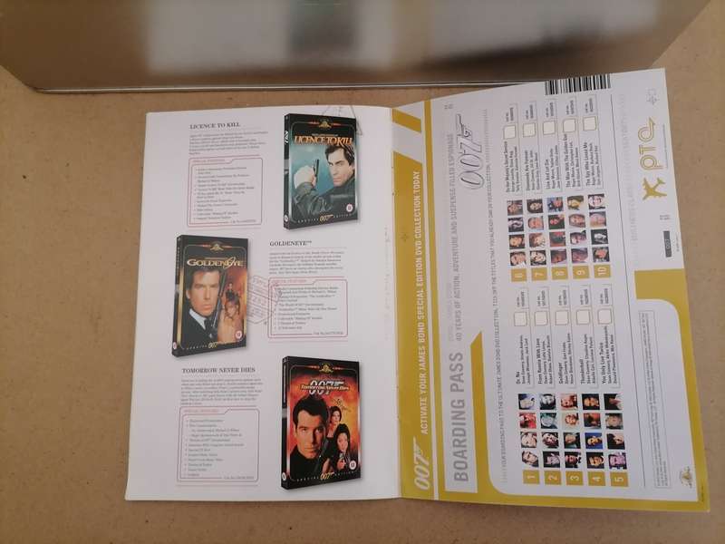James Bond Collection-20 DVD Tin Box Set Special 007 EditionJames Bond Collection-20 DVD Tin Box Set