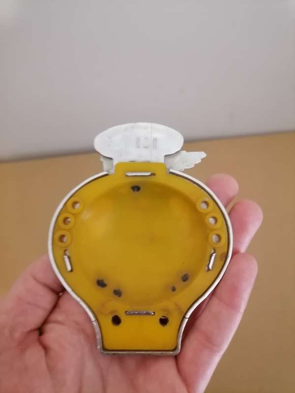 Vintage RSA plastic AA bumper badge