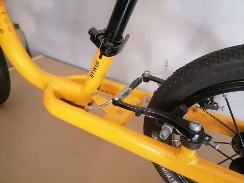 **R2599. 00** 12 inch kids balance bike runride 900 - yellow