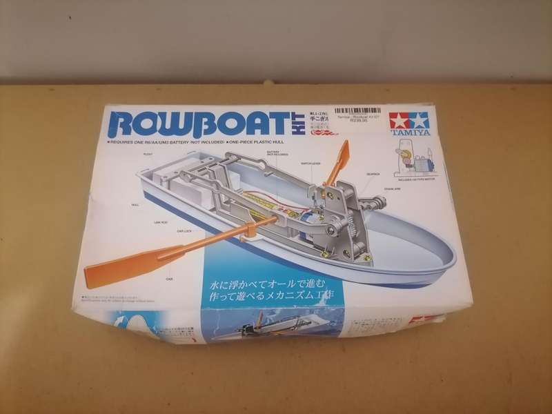 Tamiya Rowboat Model Kit - 100% COMPLETE  - BRAND NEW