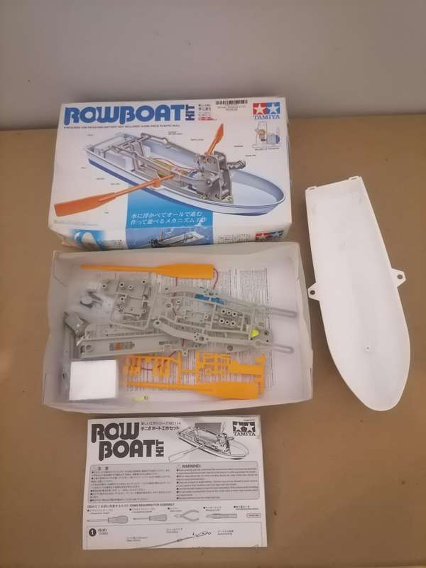 Tamiya Rowboat Model Kit - 100% COMPLETE  - BRAND NEW
