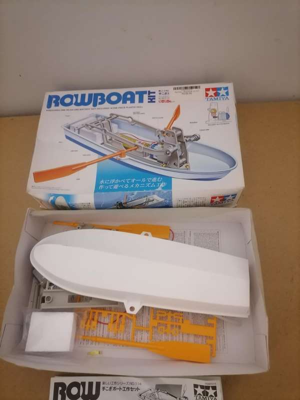 Tamiya Rowboat Model Kit - 100% COMPLETE  - BRAND NEW