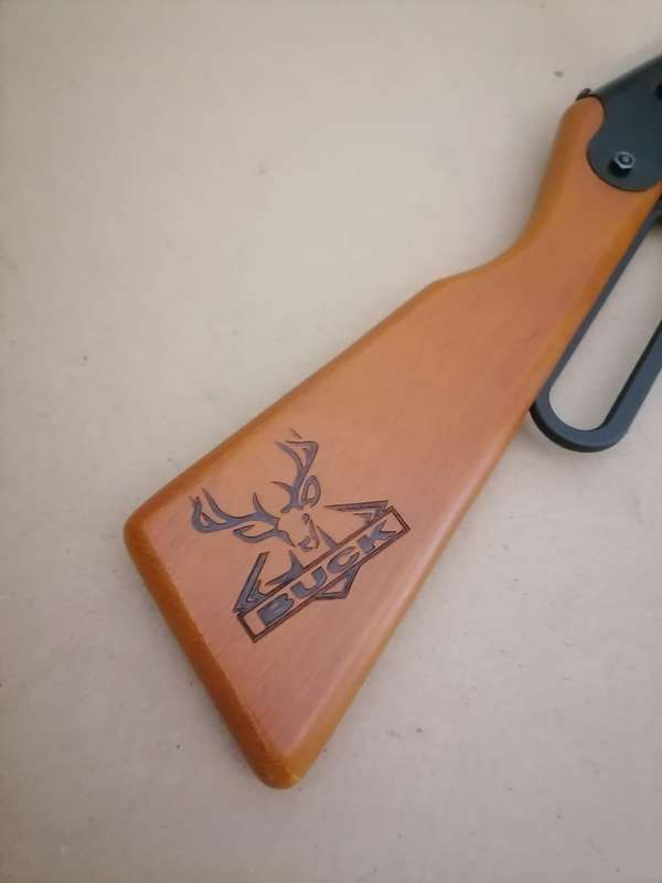 DAISY BUCK BB GUN MODEL 105 B Roger's USA 4,5MM Calaber LEVER ACTION The Gamo Targets Corkscrew