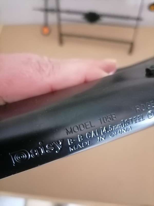 DAISY BUCK BB GUN MODEL 105 B Roger's USA 4,5MM Calaber LEVER ACTION The Gamo Targets Corkscrew