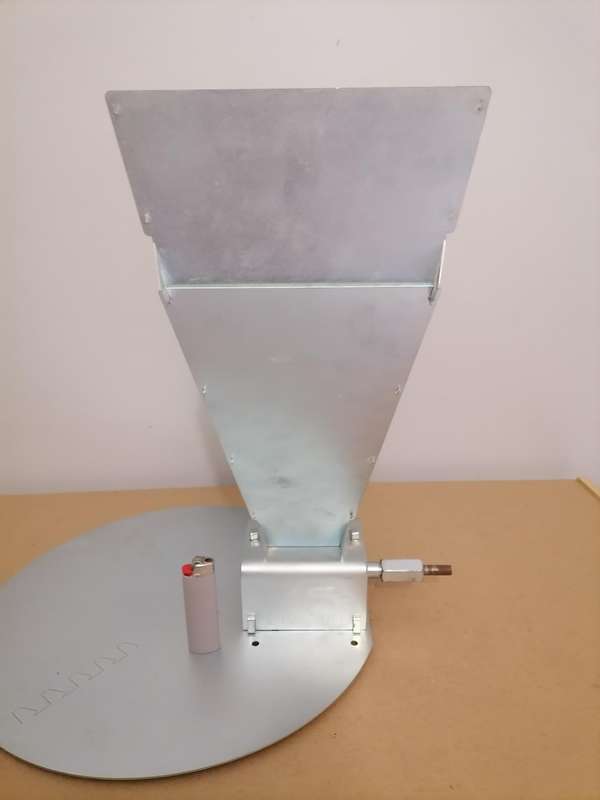 Monster Mill 1 Roll Mill with Hopper and Base - CRUSHER - USED BUT LIKE NEW - CONNECT TO POWER DRILL