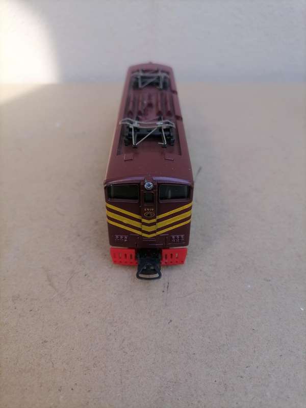 LIMA 20 8057 SOUTH AFRICAN RAILWAYS CLASS 5E ELECTRIC LOCO BROWN E919 - MADE IN ITALY