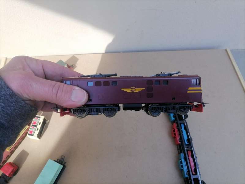 LIMA 20 8057 SOUTH AFRICAN RAILWAYS CLASS 5E ELECTRIC LOCO BROWN E919 - MADE IN ITALY