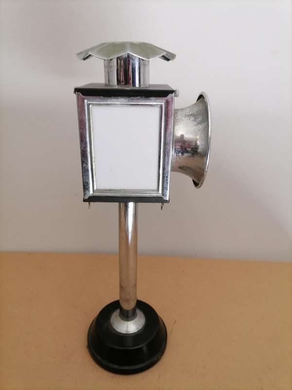 Vintage Bar Open Light Railroad Lantern Metal JAPAN Made - NOT TESTED
