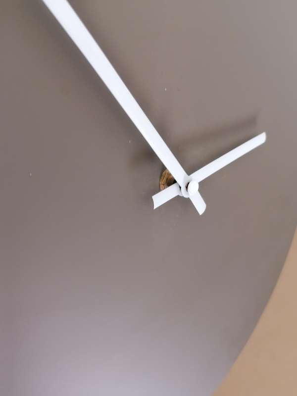 KARLSSON Wall Clock Colour Splash Moss - HIGH END BIRCHWOOD - 100 % WORKING - LIKE NEW