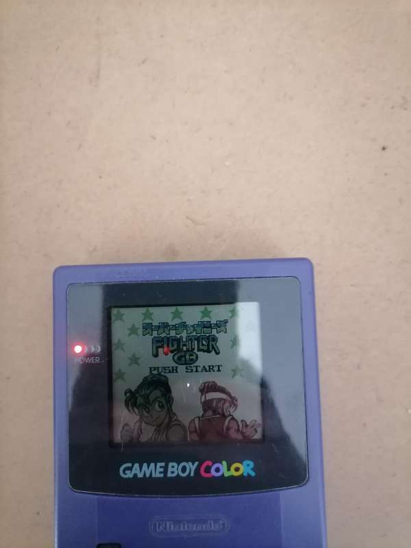 1998 Nintendo Game Boy Color Console CGB-001 Grape Purple + Super 19 in 1 Game - 100% WORKING