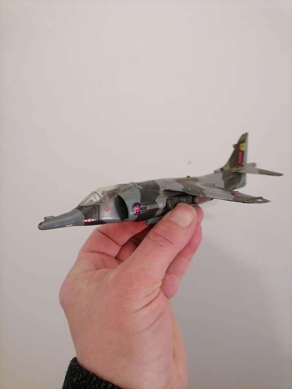 Corgi AA32404 Harrier Gr.1 Xv754 Transatlantic Air Race - Die Cast