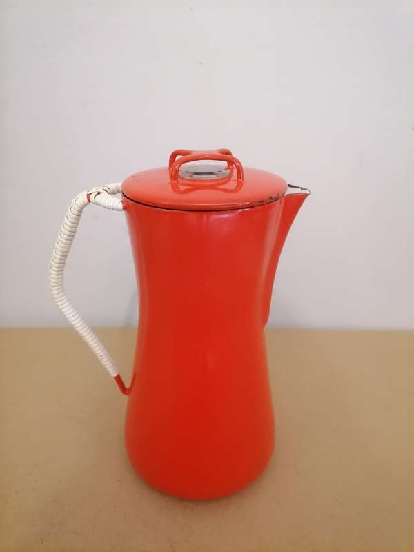1950's - Rare Dansk Kobenstyle Enamelware Percolator by Jens Quistgaard - AMAZING FIND DON'T MISS OU