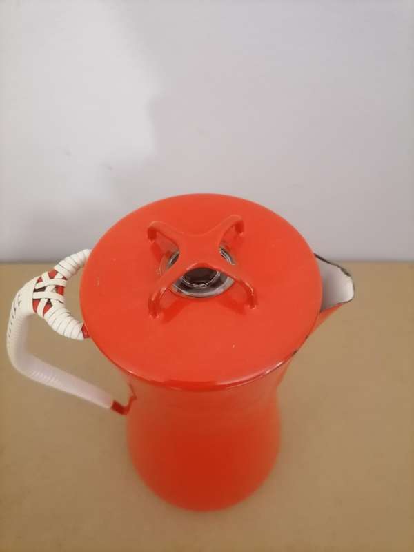 1950's - Rare Dansk Kobenstyle Enamelware Percolator by Jens Quistgaard - AMAZING FIND DON'T MISS OU