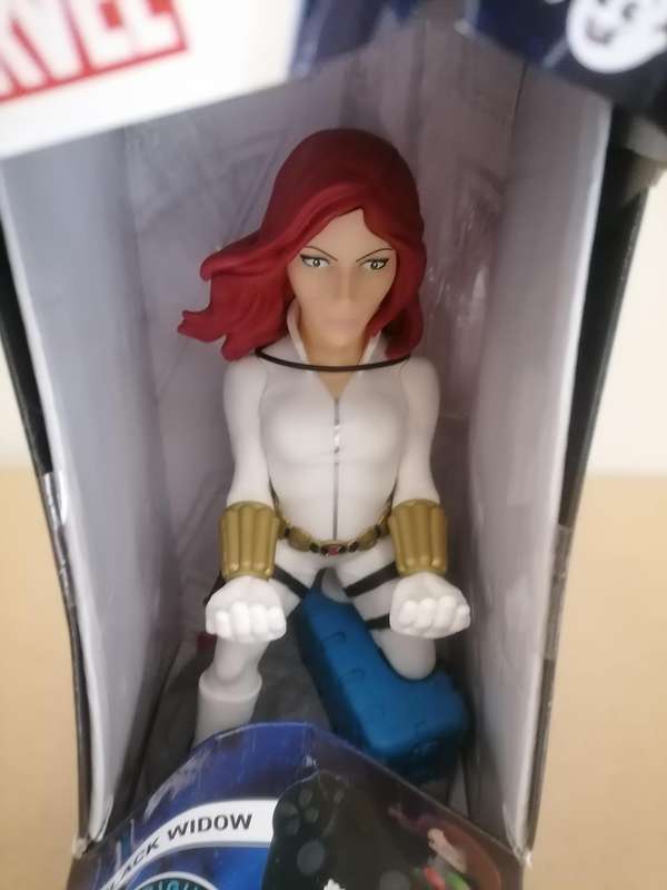 Marvel Cable Guys Black Widow Controller and Phone Holder - BRAND NEW Just Box Damaged