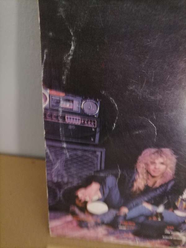 Vtg 1988 GUNS N ROSES Album APPETITE FOR DESTRUCTION Vinyl w Inner OG NEAR MINT!
