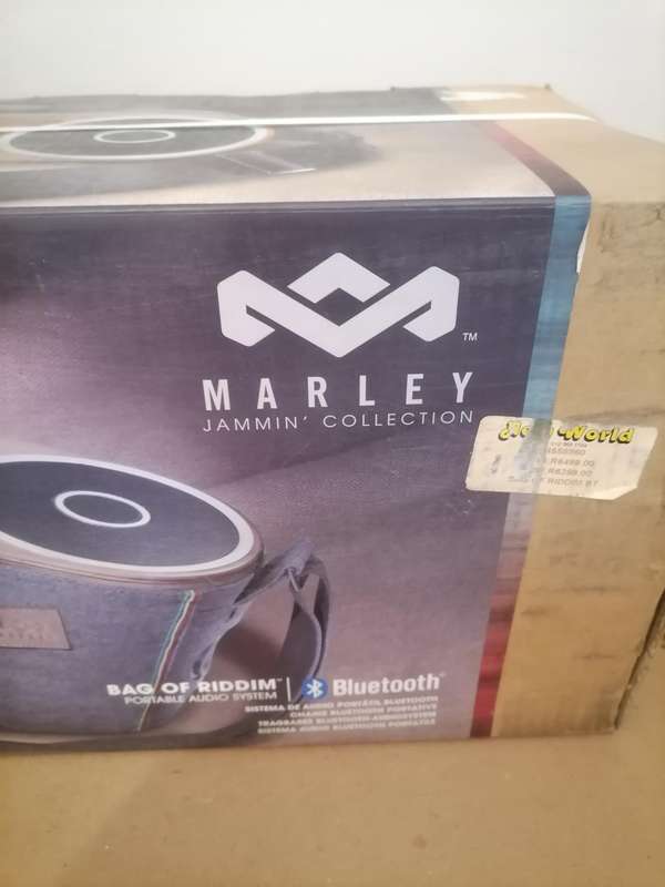 The House Of Marley Bag of Riddim Portable Bluetooth Speaker - Brand New