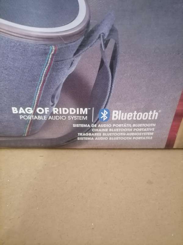 The House Of Marley Bag of Riddim Portable Bluetooth Speaker - Brand New