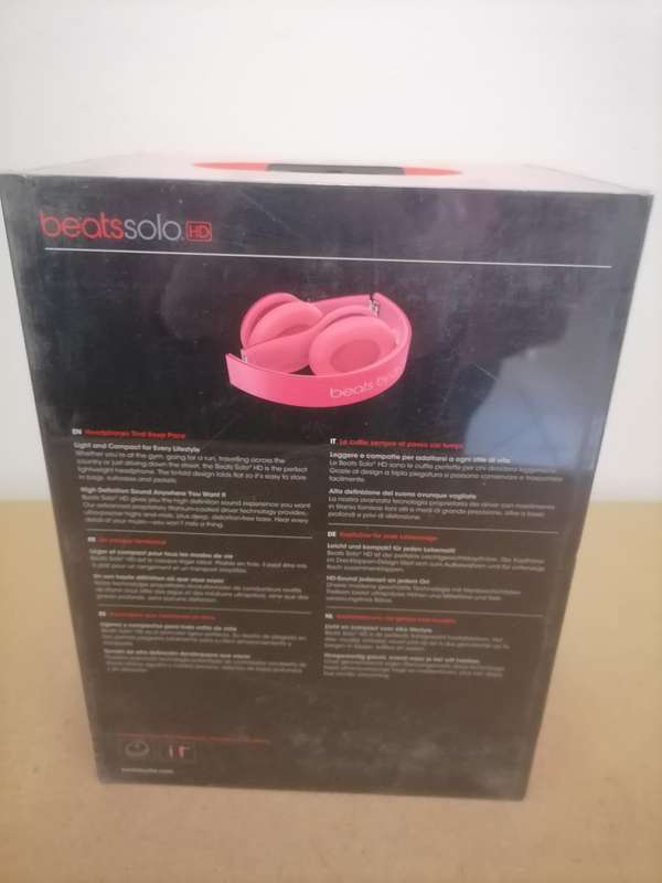 Beats by Dre HD headphones PINK - BRAND NEW