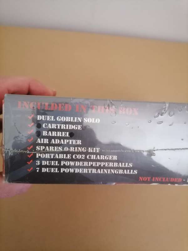 NEW GOBLIN SOLO SELF DEFENCE PAINTBALL/pepper ball PISTOL - BRAND NEW SEALED