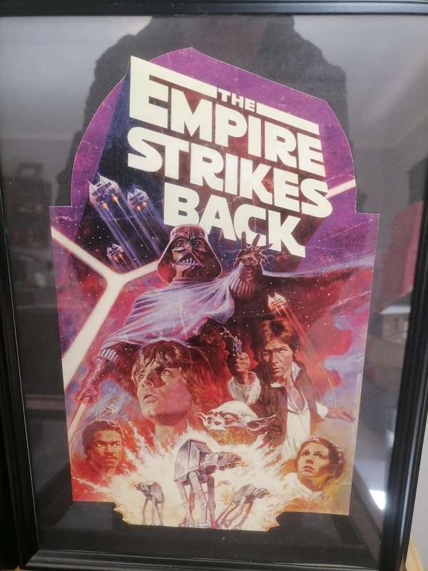 MASSIVE ORIGINAL STAR WARS BUNDEL - 1 Bladebuilders Force Master Lightsaber MULTI-COLORED - 6 FRAMED
