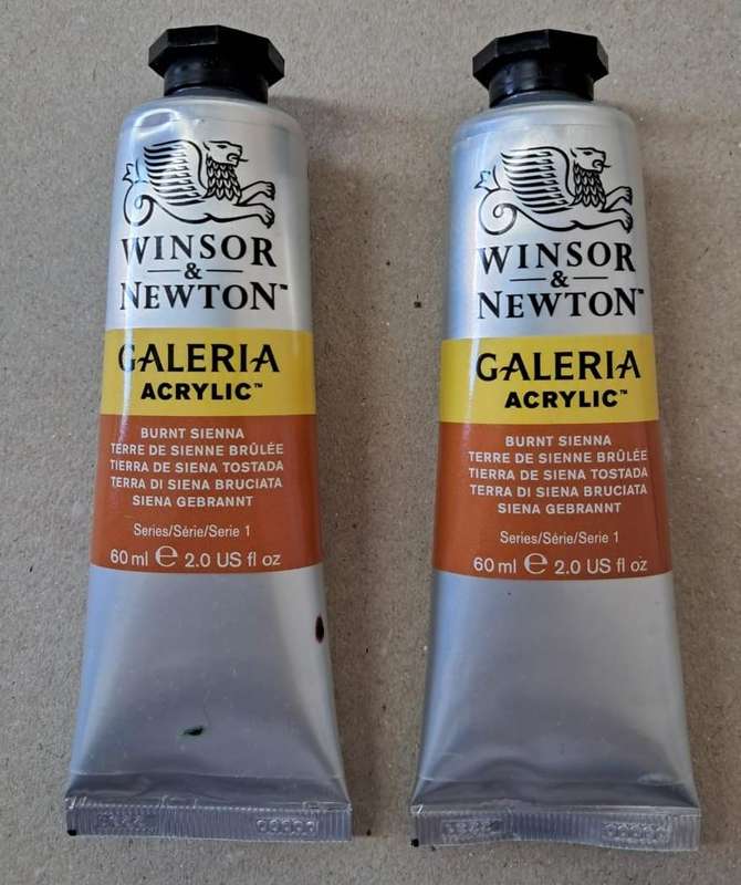 Winsor & Newton Galeria Acrylic S1 _ Burnt Sienna 60ml